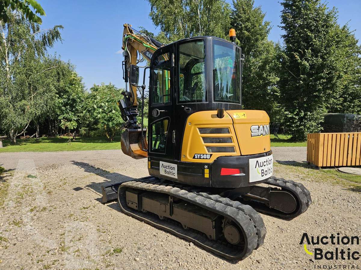 SANY SY50U, экскаваторы