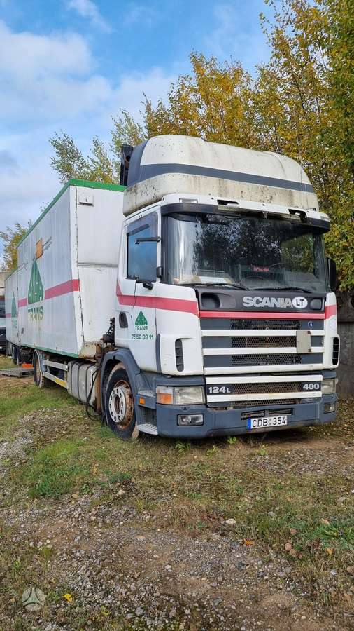 Scania R124, crane trucks