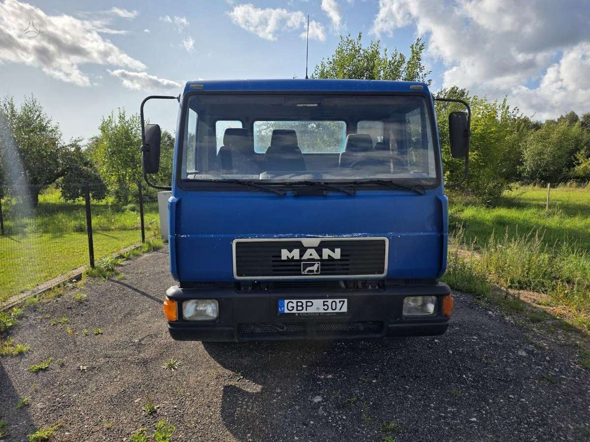 MAN 8.163, dumpers / tippers