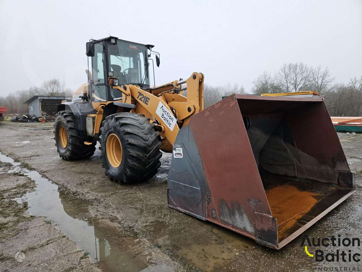 Case 721 E, frontal loader