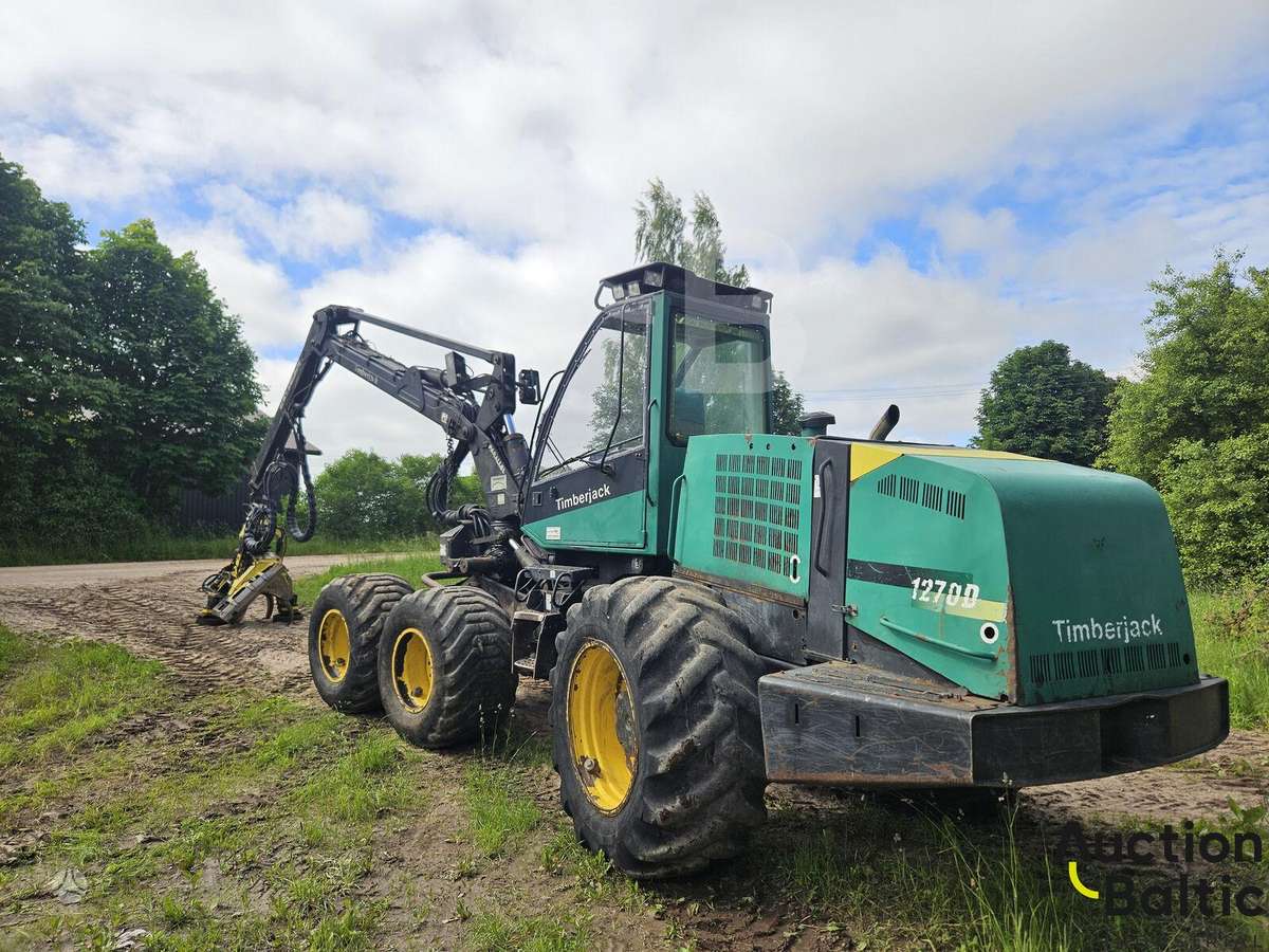 Timberjack 1270D, harvesteri
