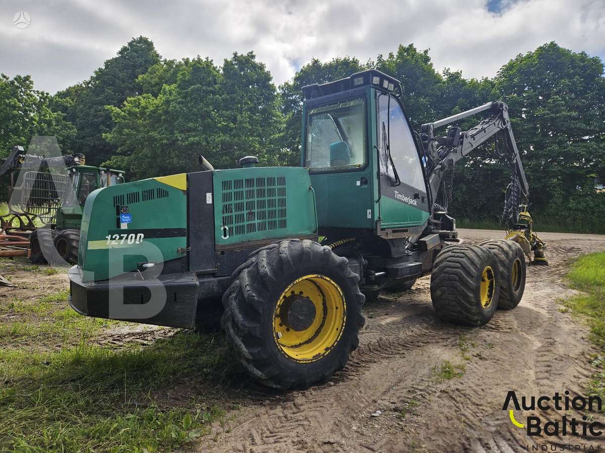 Timberjack 1270D, harvesters