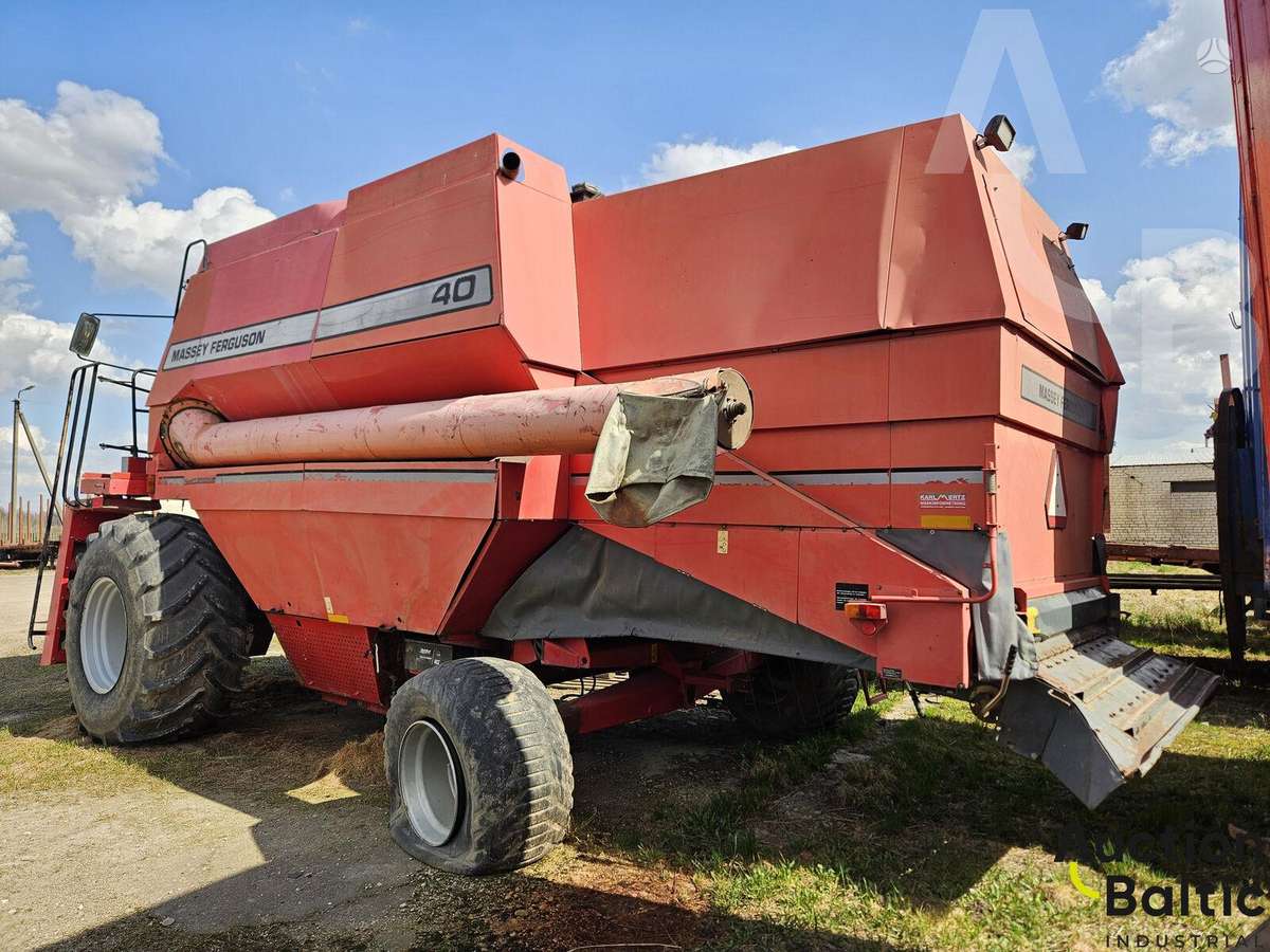 Massey Ferguson 40, комбайны