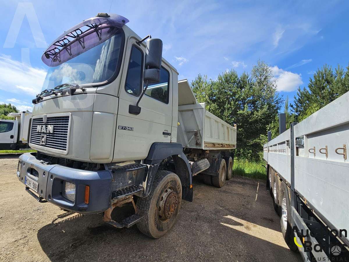 MAN 27.343, самосвалы