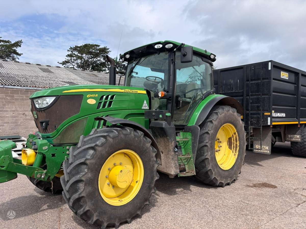 John Deere 6145R, тракторы