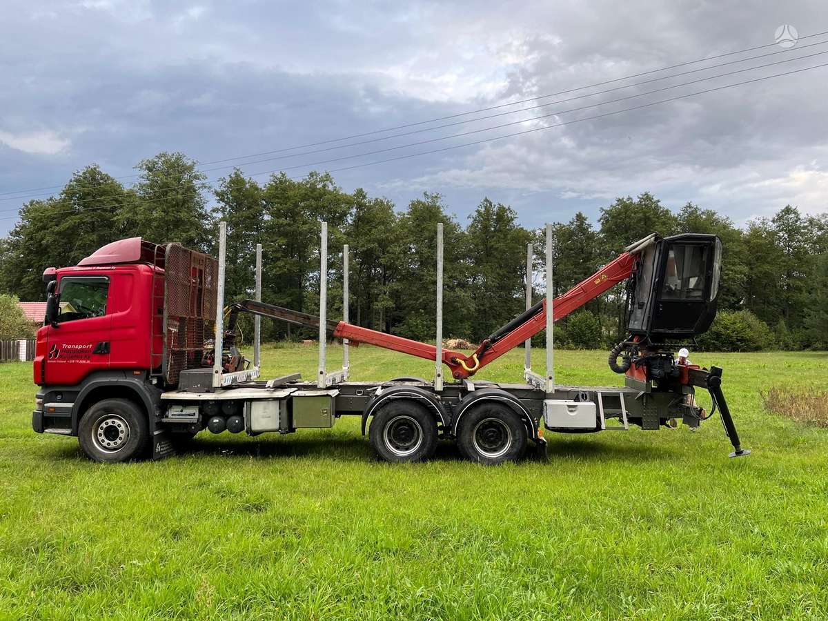 Scania R500, timber trucks
