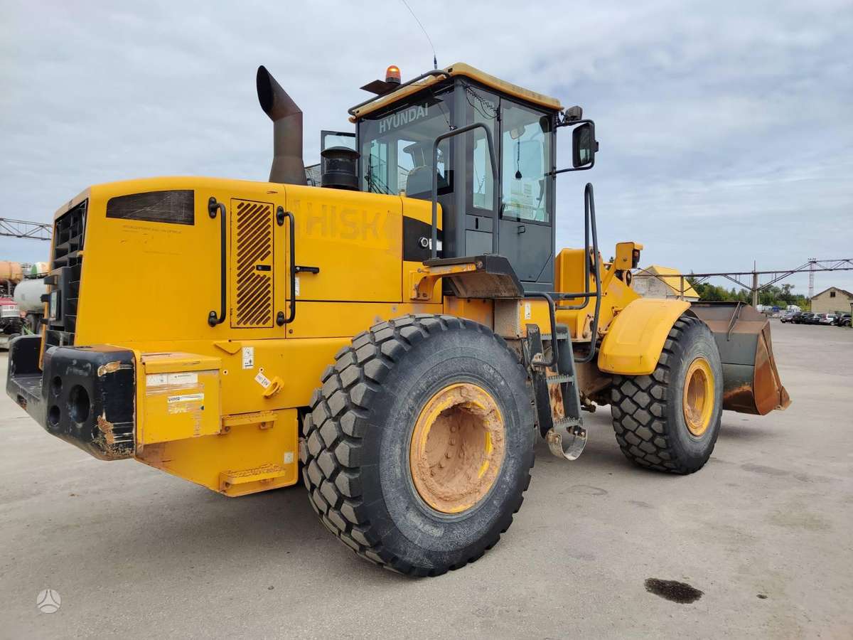 Hyundai Hl760-7A, frontal loader