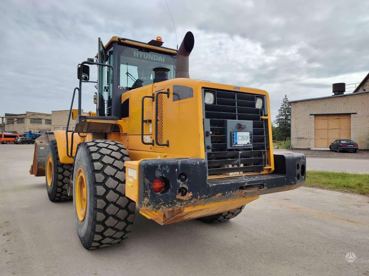 Hyundai Hl760-7A, frontal loader