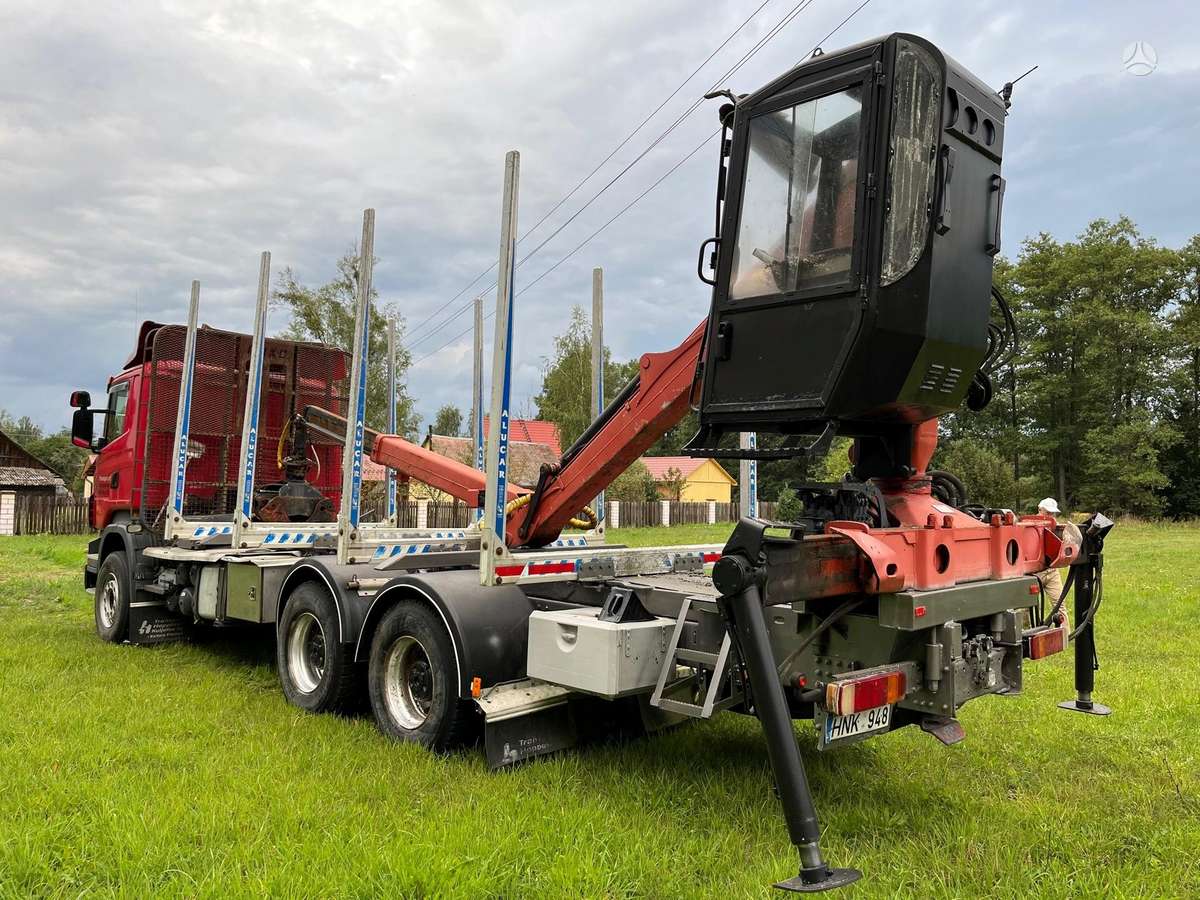 Scania R500, timber trucks