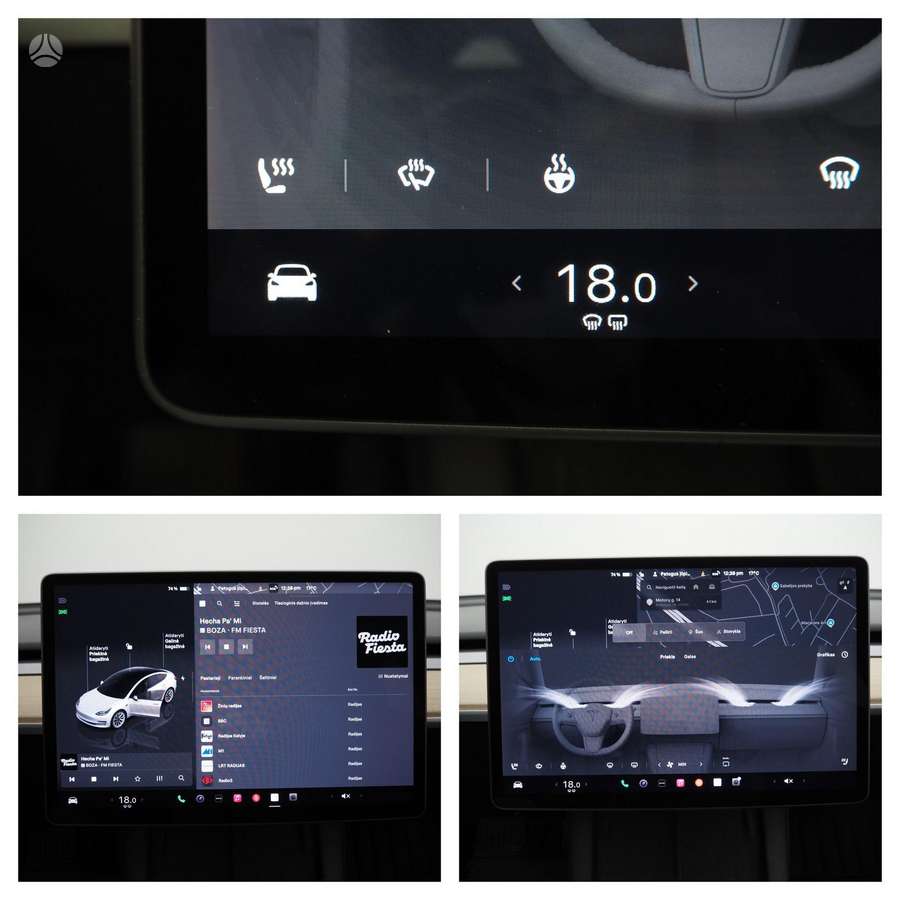 Tesla Model 3, 81 kWh, sedanas