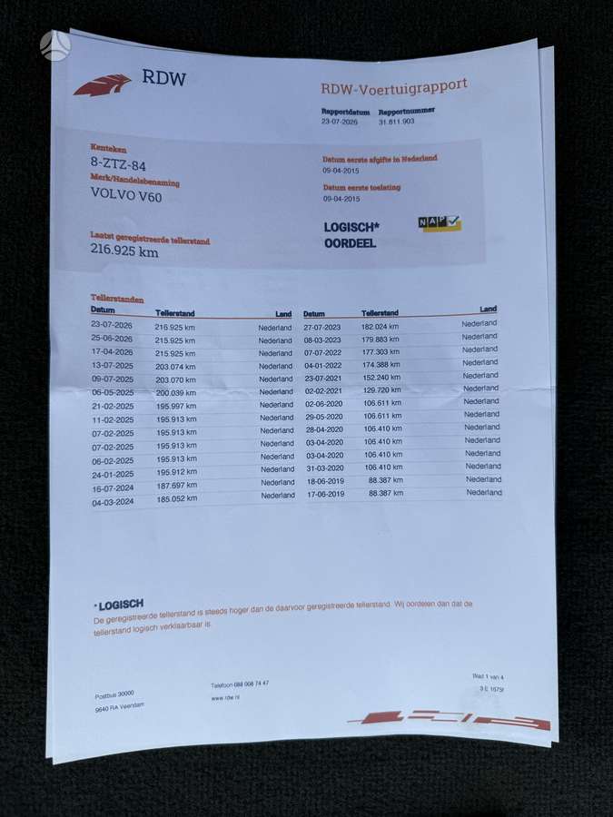 Volvo V60, 1.6 l., Универсал