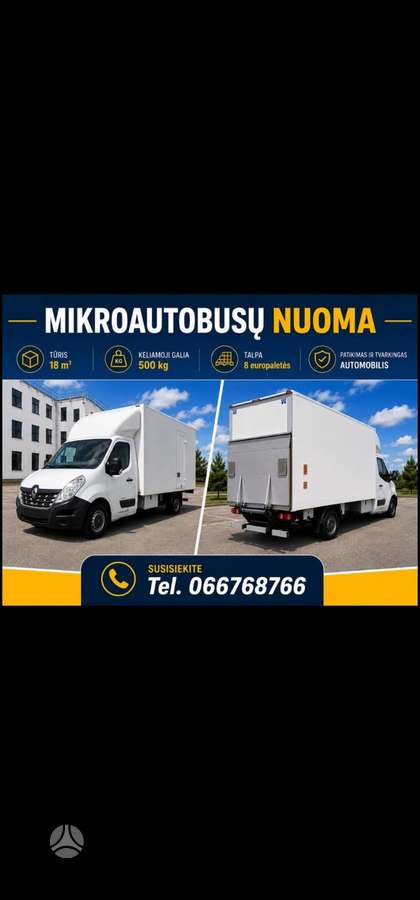 Renault Master, preču mikroautobuss