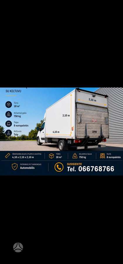 Renault Master, cargo van