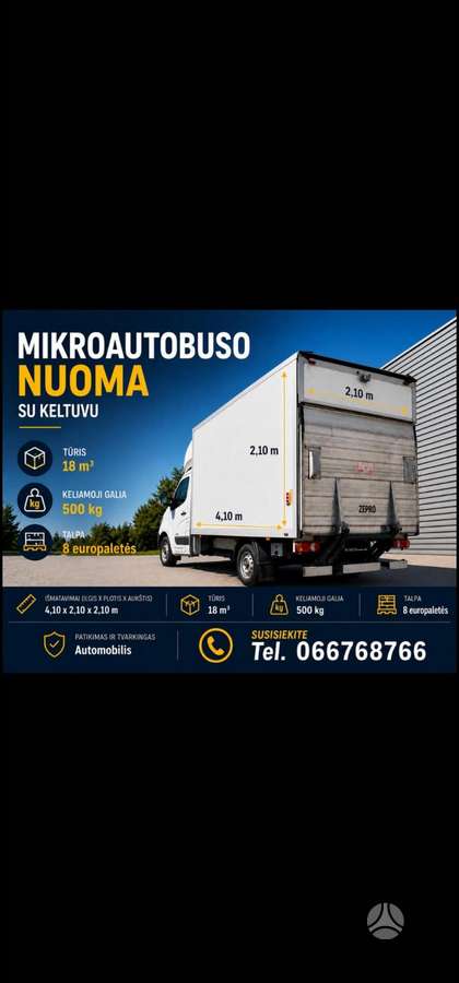 Renault Master, krovininis mikroautobusas