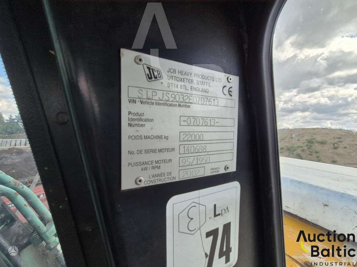 JCB JS 220 L, экскаваторы