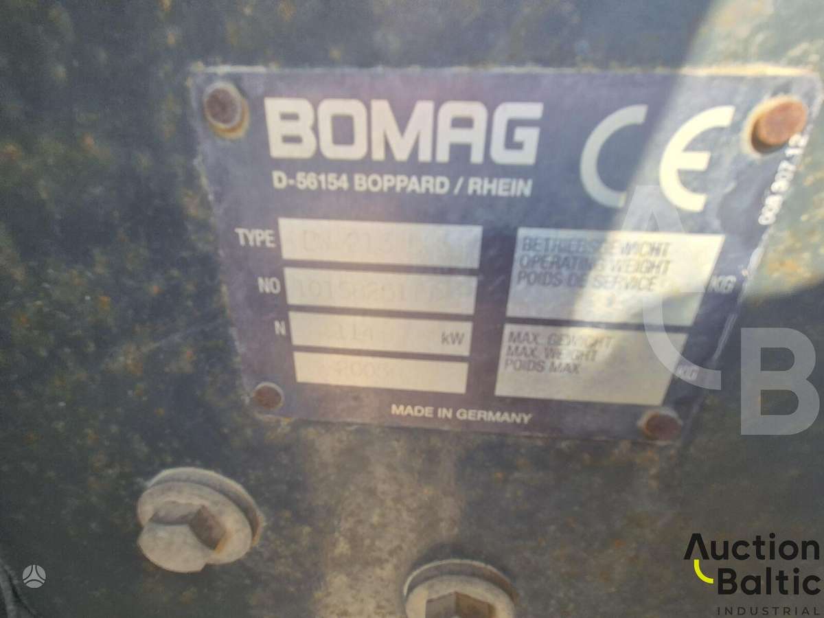 Bomag BW 213 D H-3, вибромашины