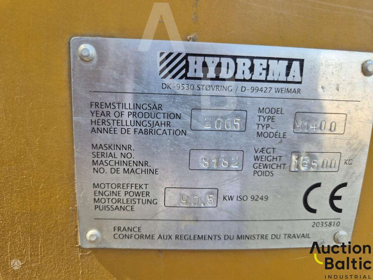 Hydrema M 1400, excavator