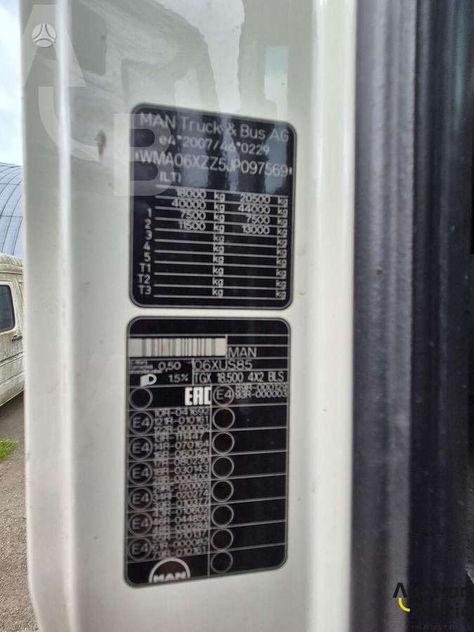 MAN TGX 18.500 BLS, other