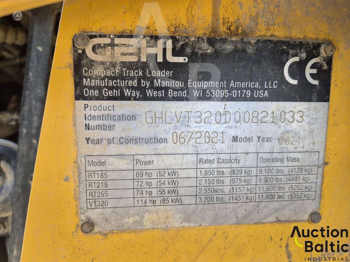 GEHL VT320, mini krautuvai