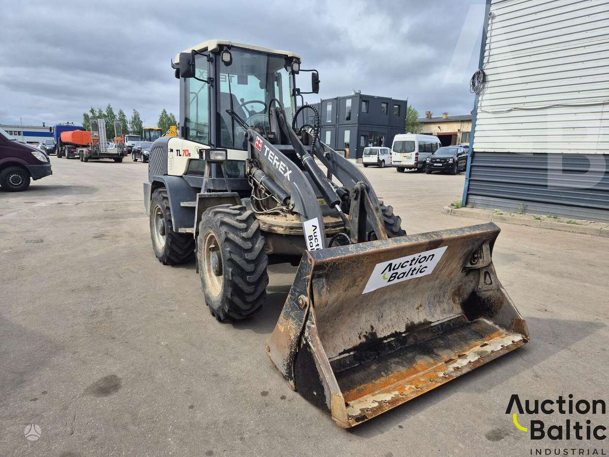 Terex TL 70, фронтальные погрузчики