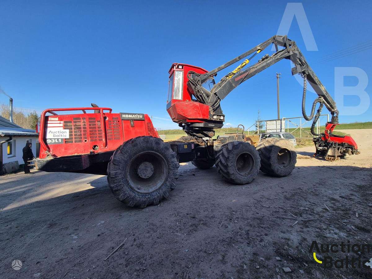 Komatsu 931, харвестеры