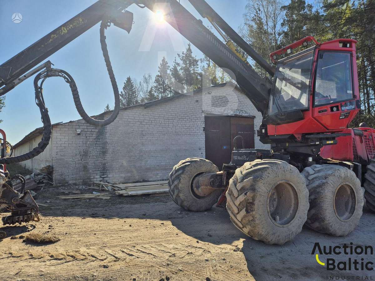 Komatsu 931, харвестеры