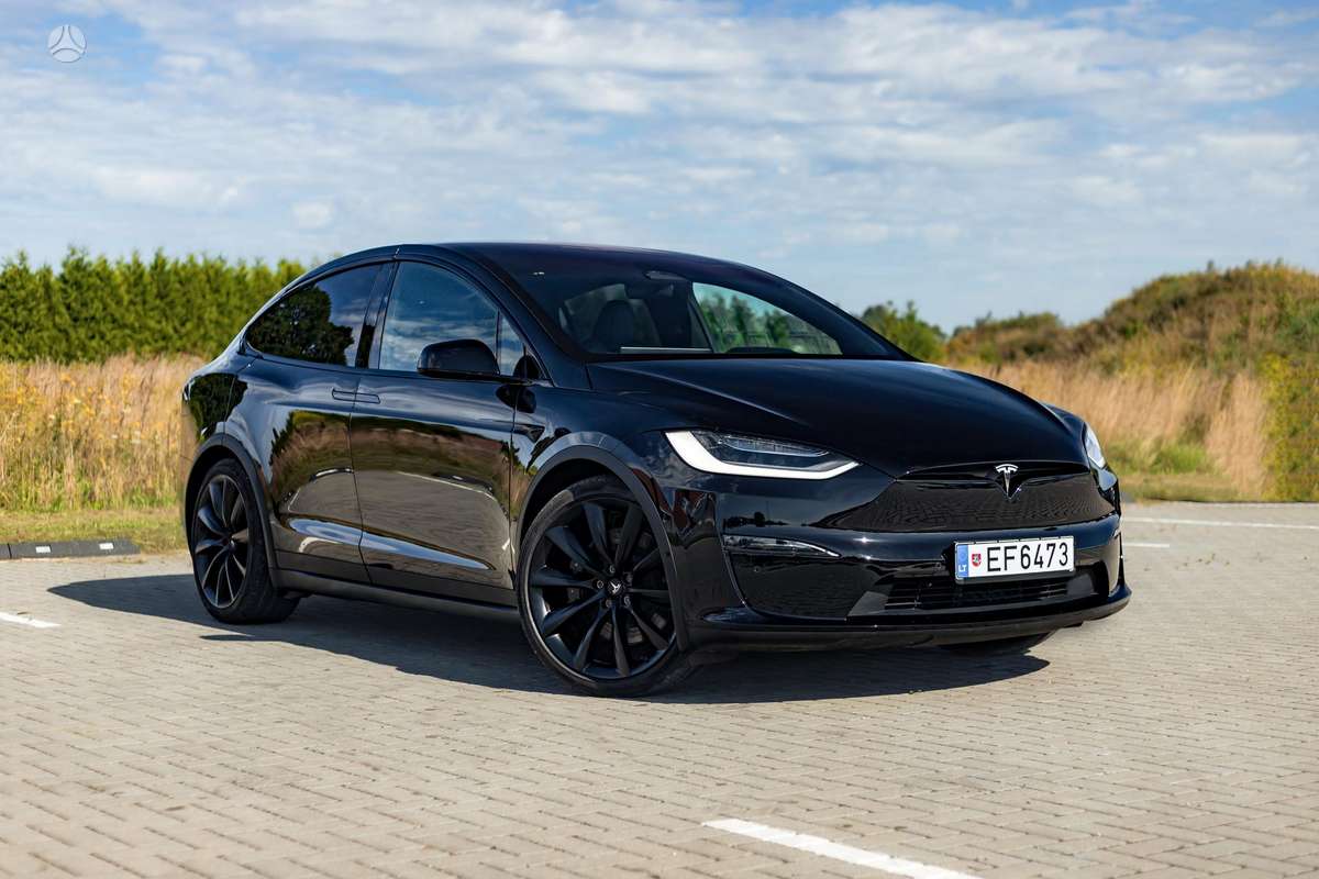 Tesla Model X, 100 kWh, mpv / minivan
