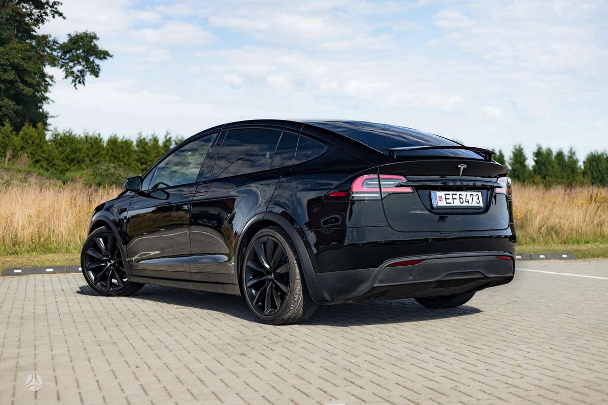 Tesla Model X, 100 kWh, mpv / minivan
