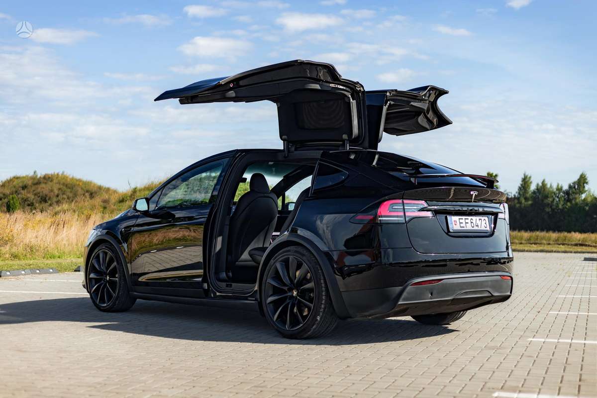 Tesla Model X, 100 kWh, mpv / minivan