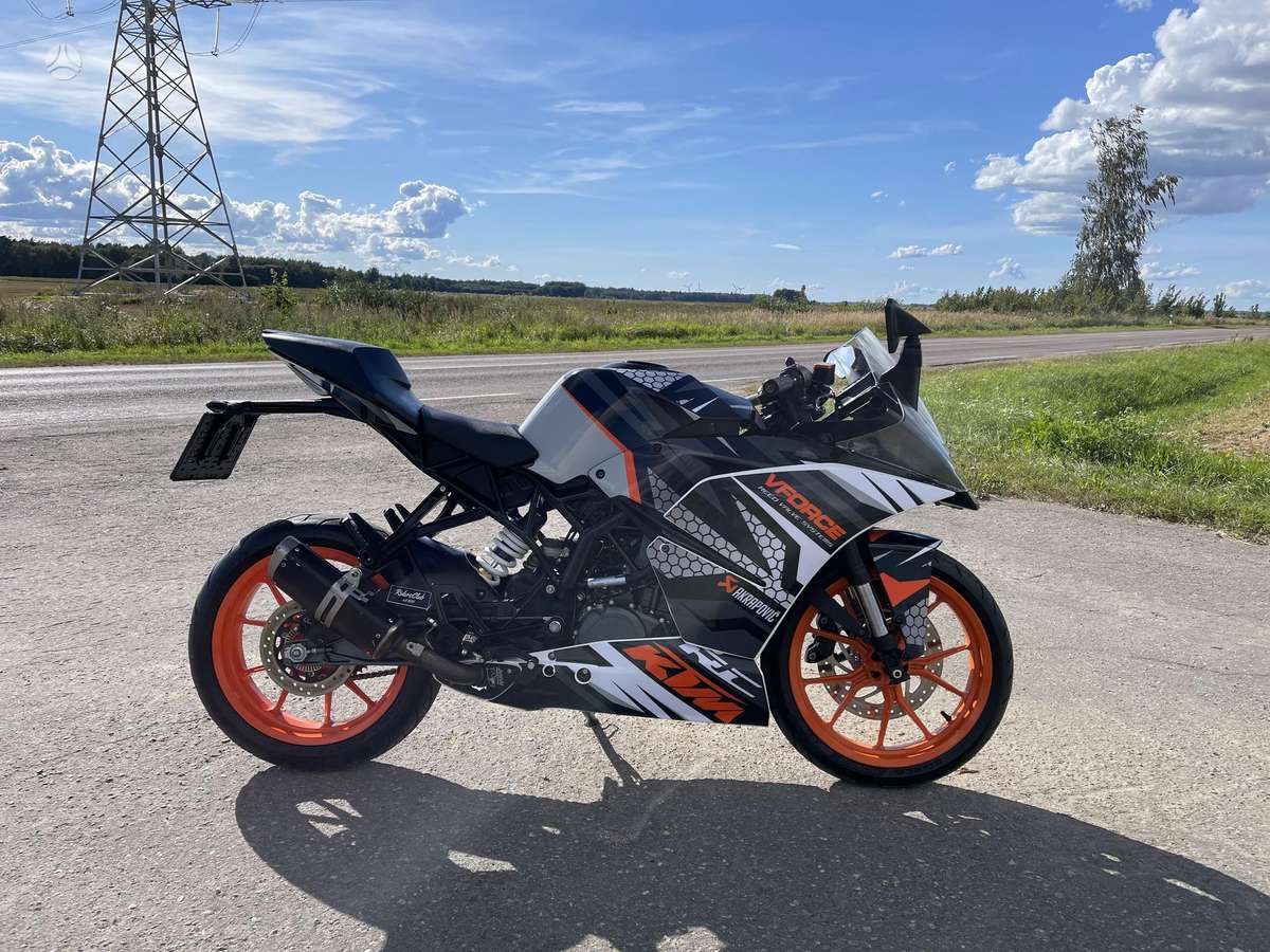 KTM RC 125cc, superbikes