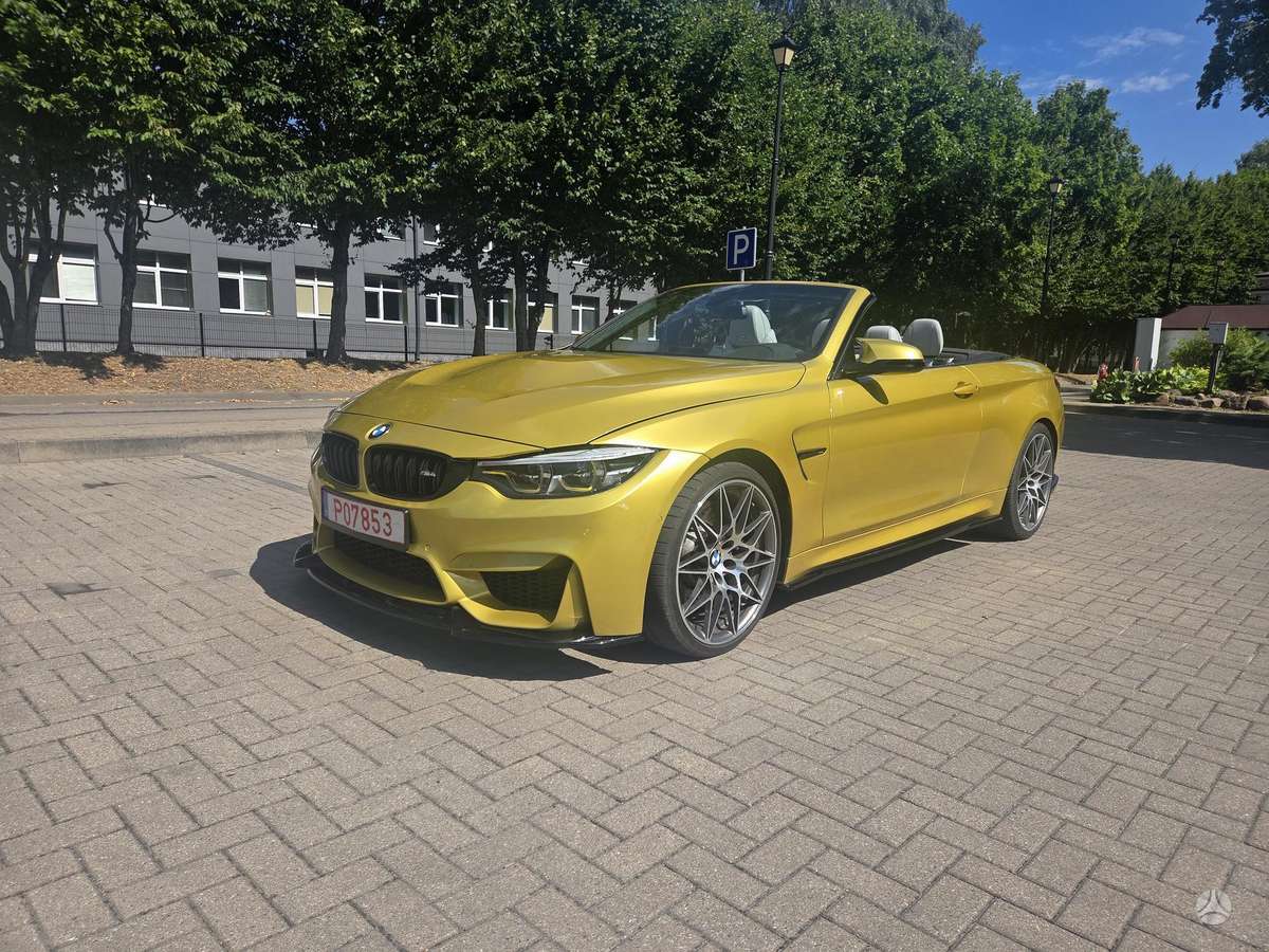 BMW M4, 3.0 l., convertible