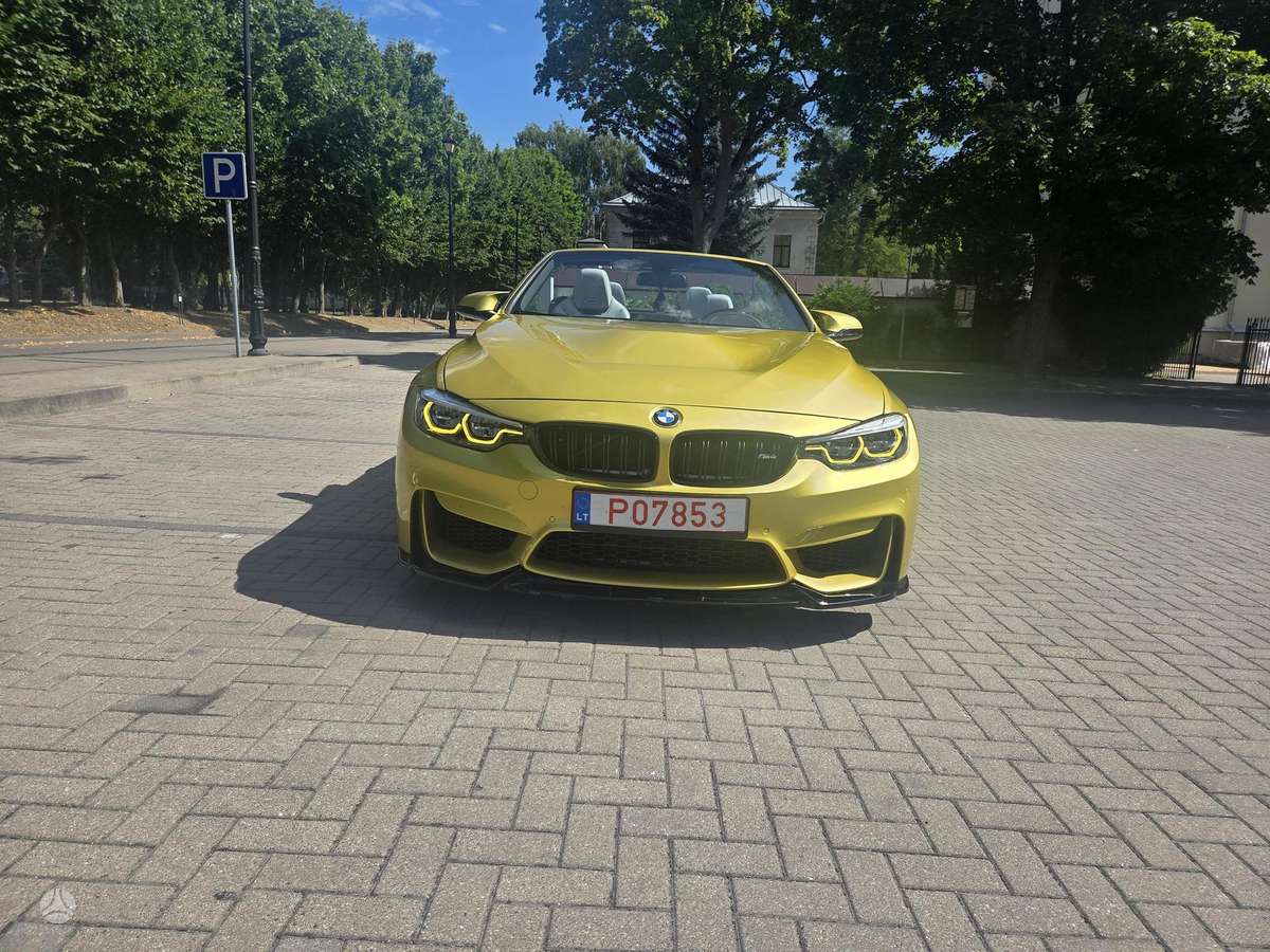 BMW M4, 3.0 l., convertible