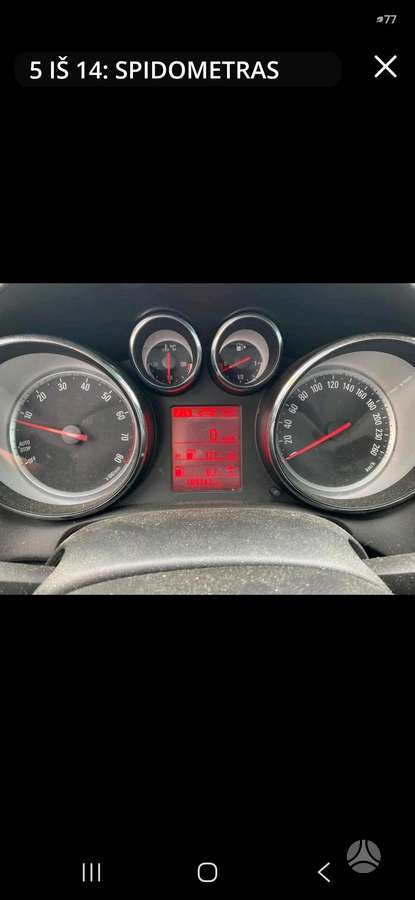 Opel Astra, 1.4 l., hatchback