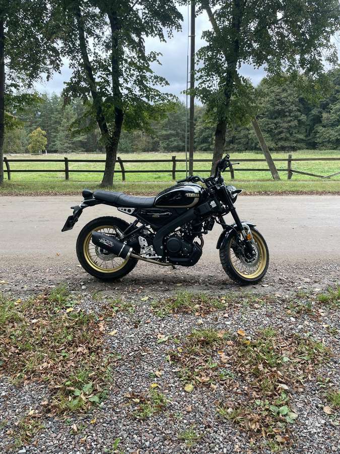 Yamaha XSR 125cc, street / classic