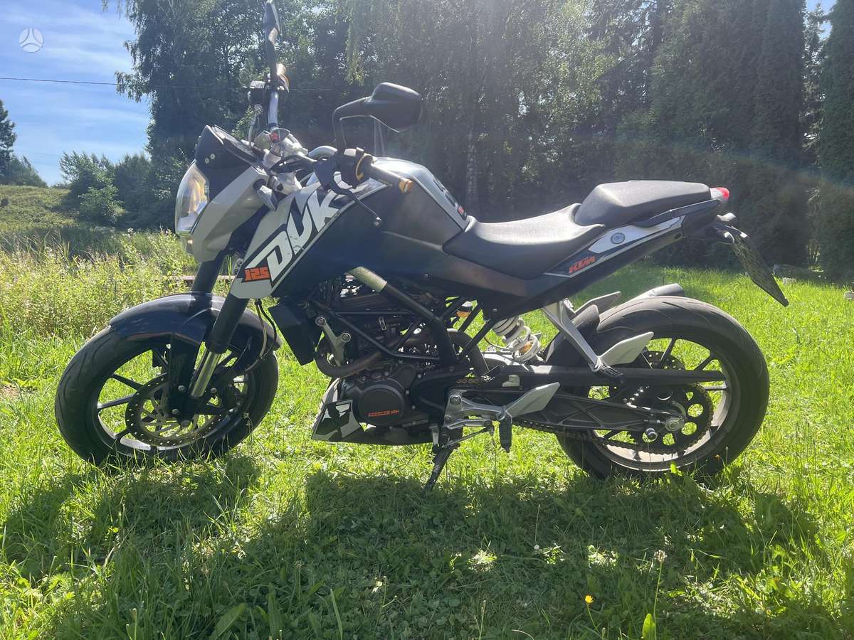KTM Duke 125cc, street / classic