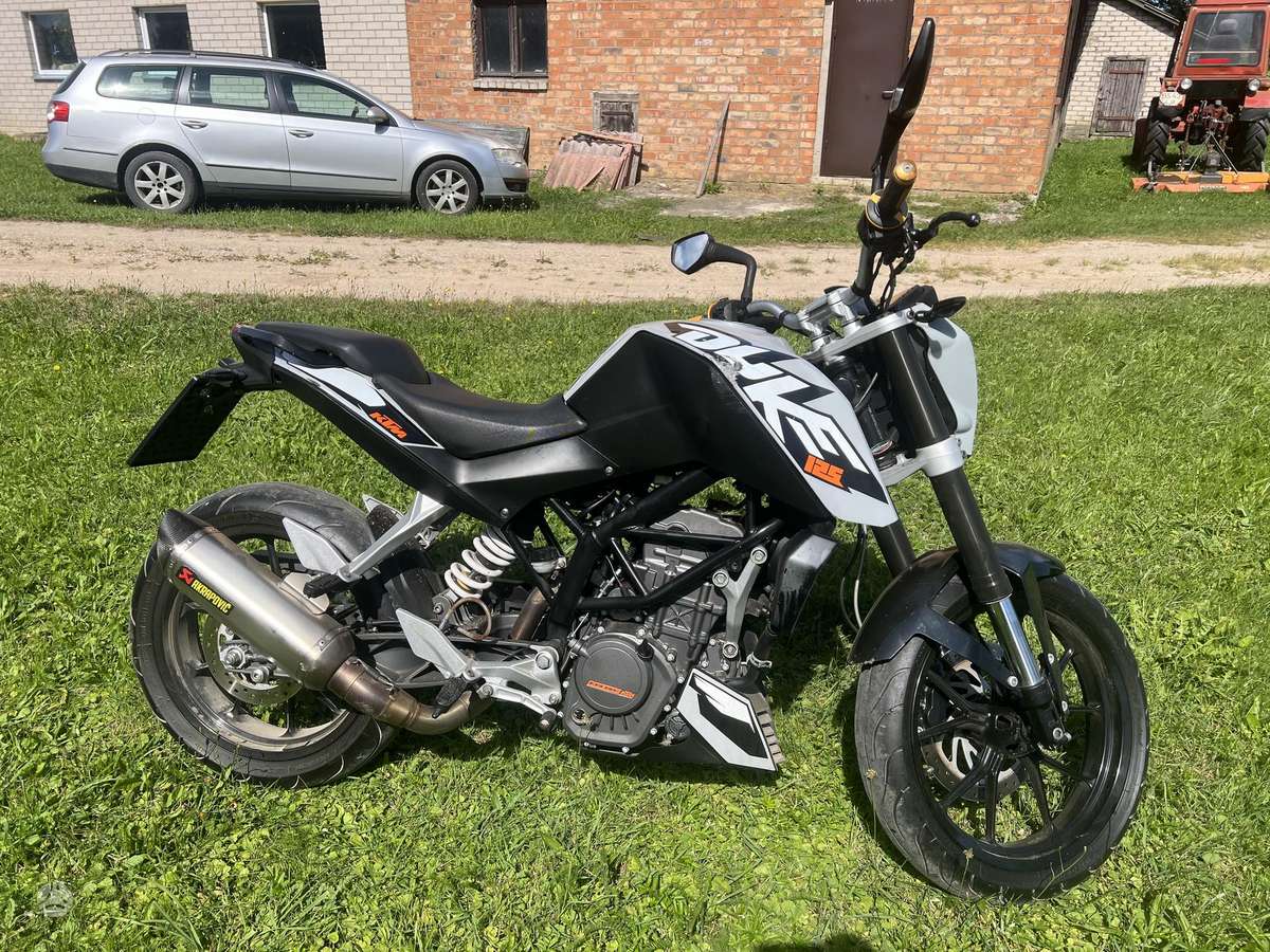 KTM Duke 125cc, street / classic