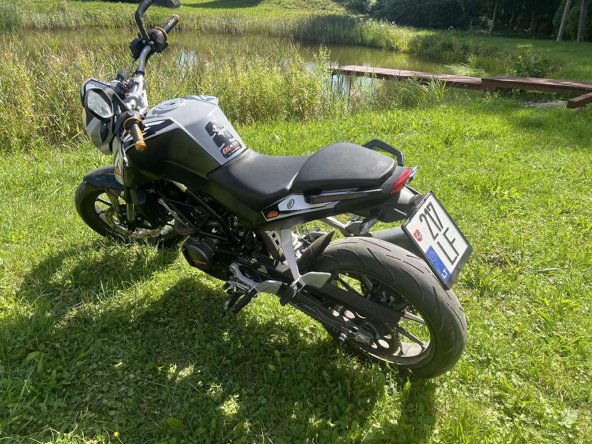 KTM Duke 125cc, street / classic
