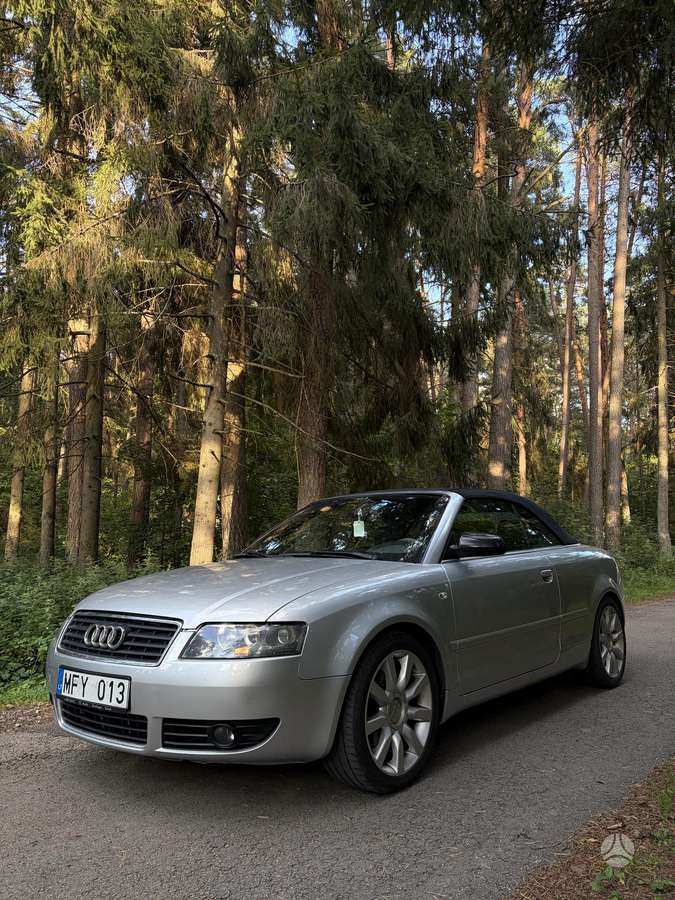 Audi A4, 2.4 l., Кабриолет