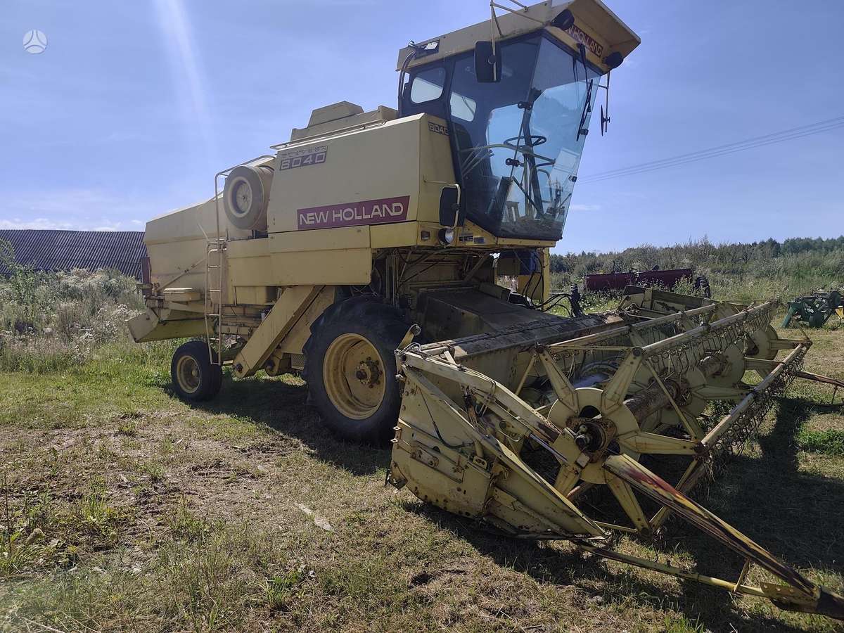 New Holland 8040, комбайны