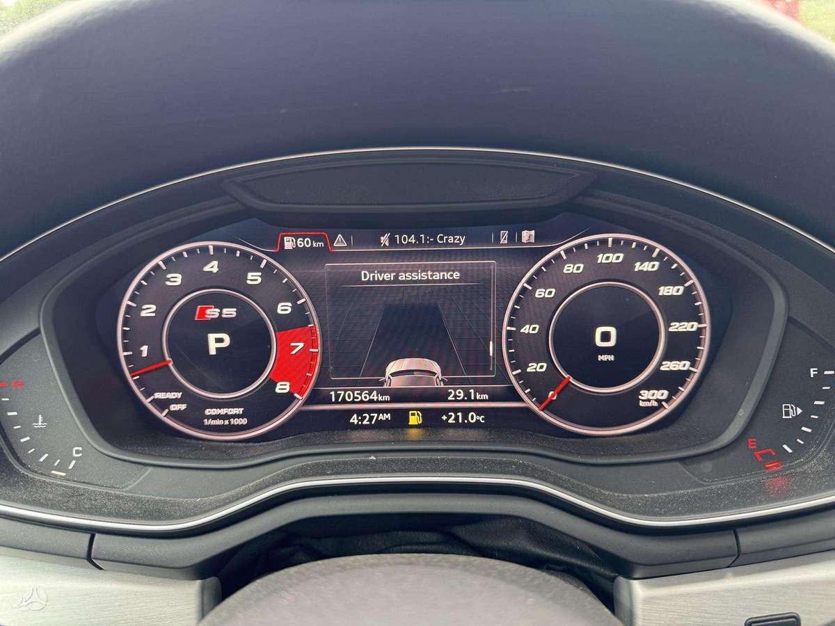 Audi S5, 3.0 l., convertible