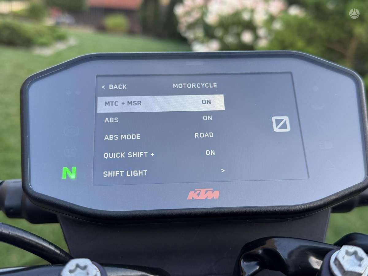 KTM Duke 799cc, street / classic