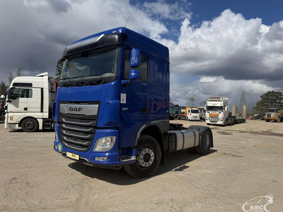 DAF XF 530FT Retarder, double sleeper