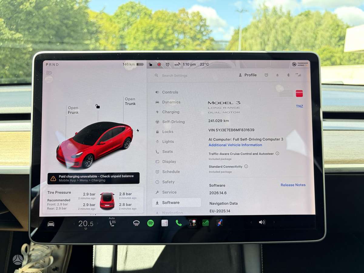 Tesla Model 3, 78 кВт·ч, Седан