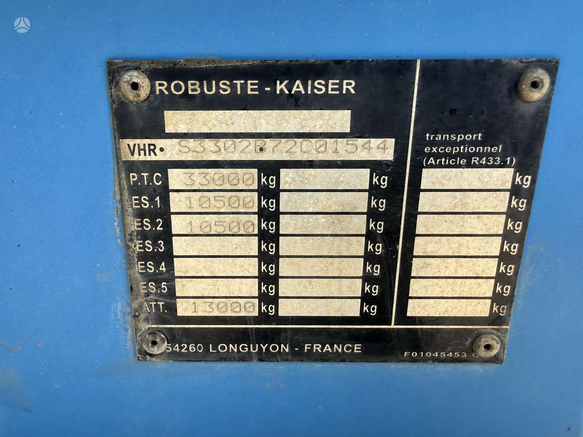 Kaiser, dumper / tipper