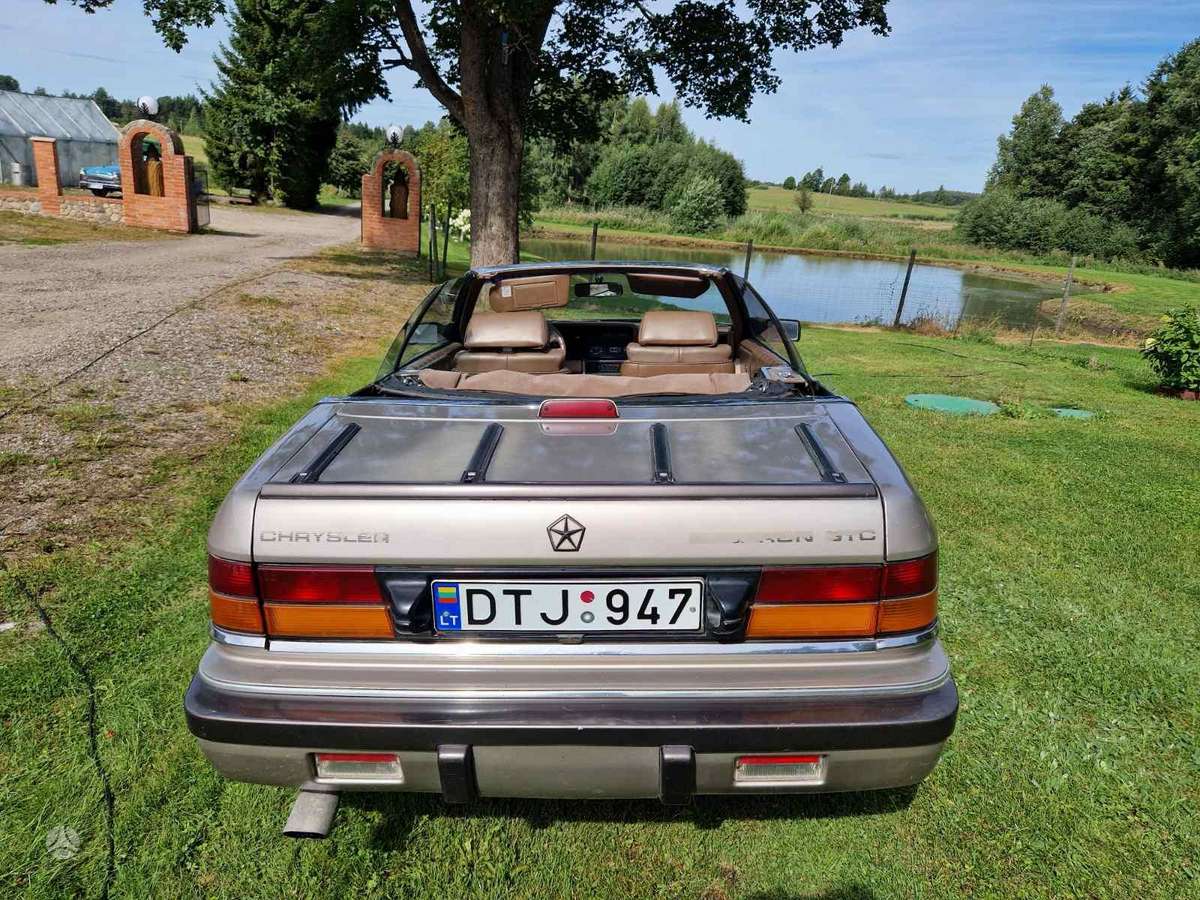 Chrysler LeBaron, convertible