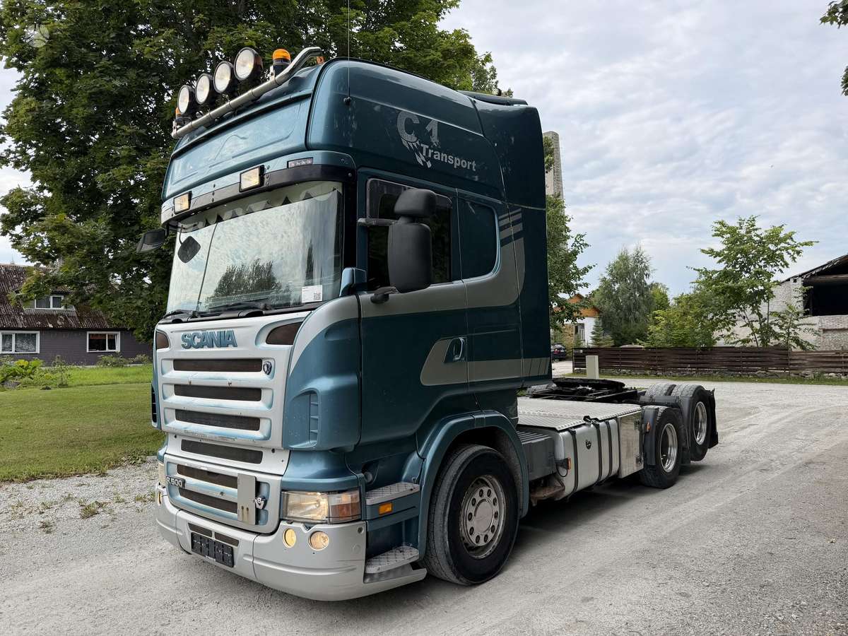 Scania R500 6x2 Manual, double sleeper