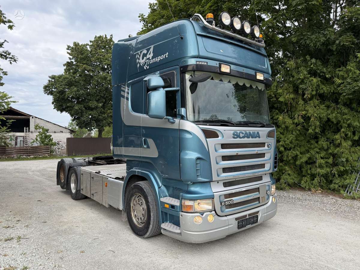 Scania R500 6x2 Manual, double sleeper