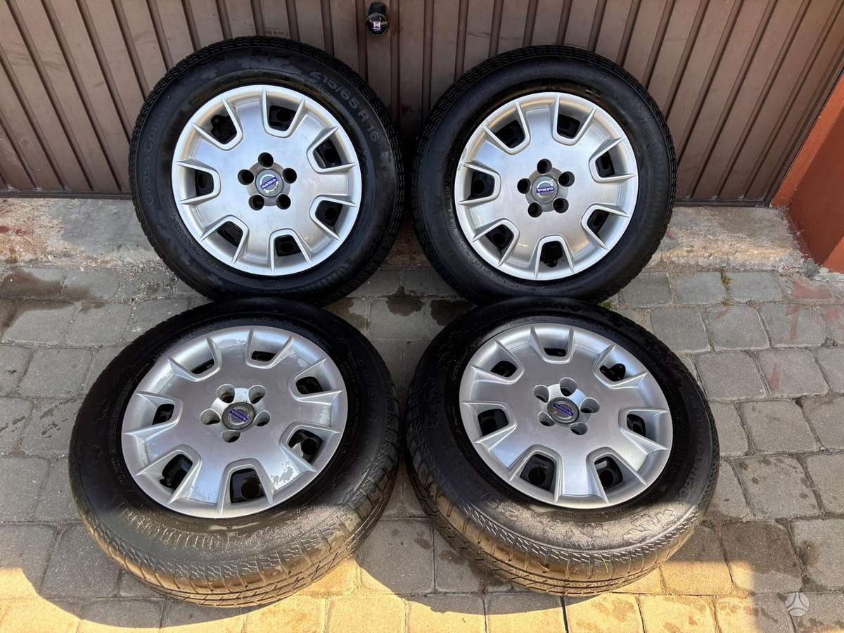 Volvo, стальные штампованные диски, R16