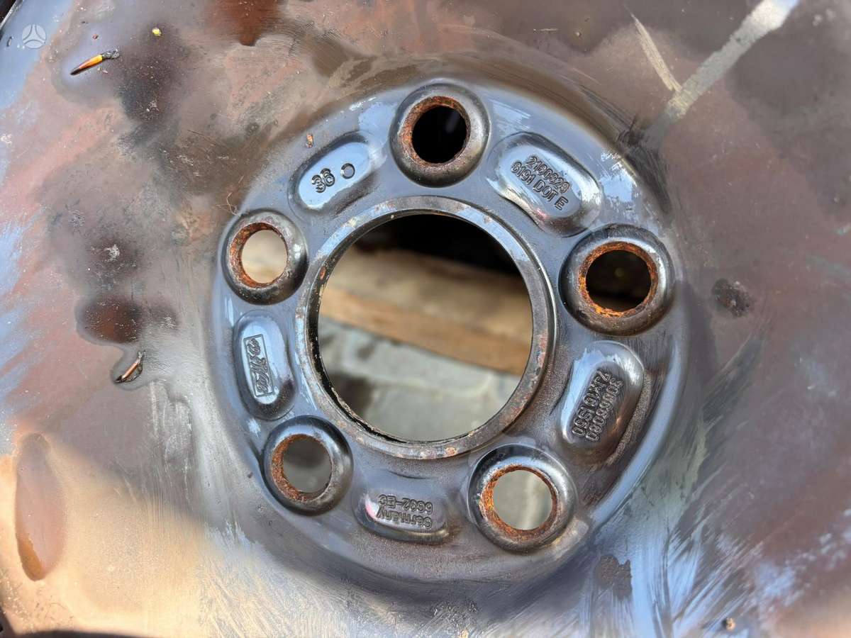 Volvo, стальные штампованные диски, R16