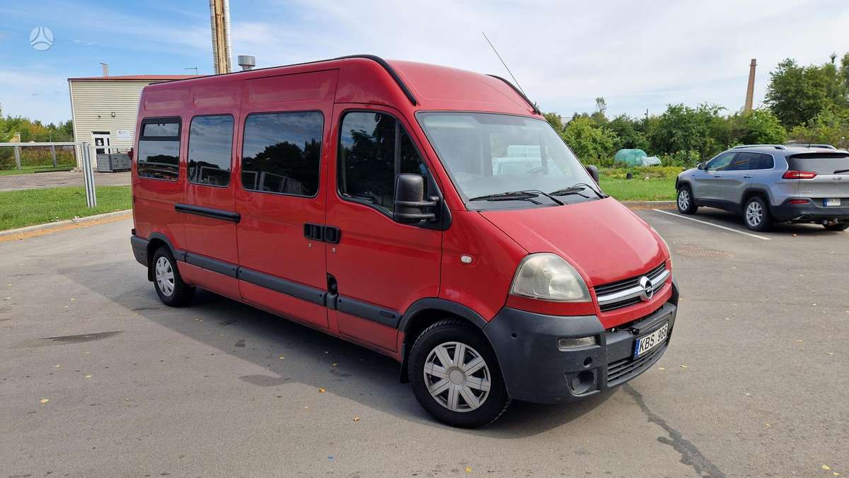 Opel Movano, passenger minibus